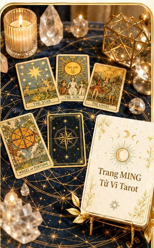 Minh họa Tarot – Bài Tây 6 câu hỏi
