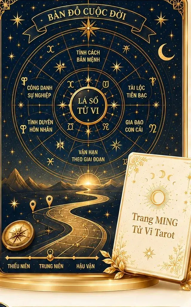 Minh họa Tử Vi trọn đời